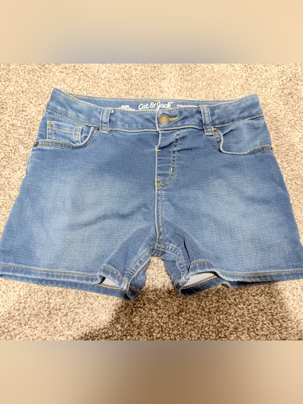 Girls Cat & Jack Denim Shorts Size L(10/12